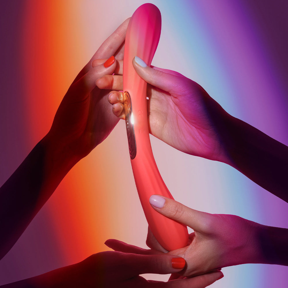 LELO – BOOMERANG™ – Doppelseitiger Vibrator – Cerise