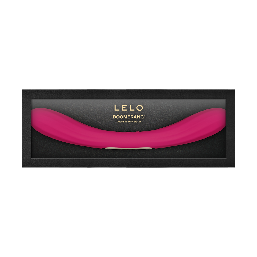 12: LELO – BOOMERANG™ – Doppelseitiger Vibrator – Cerise