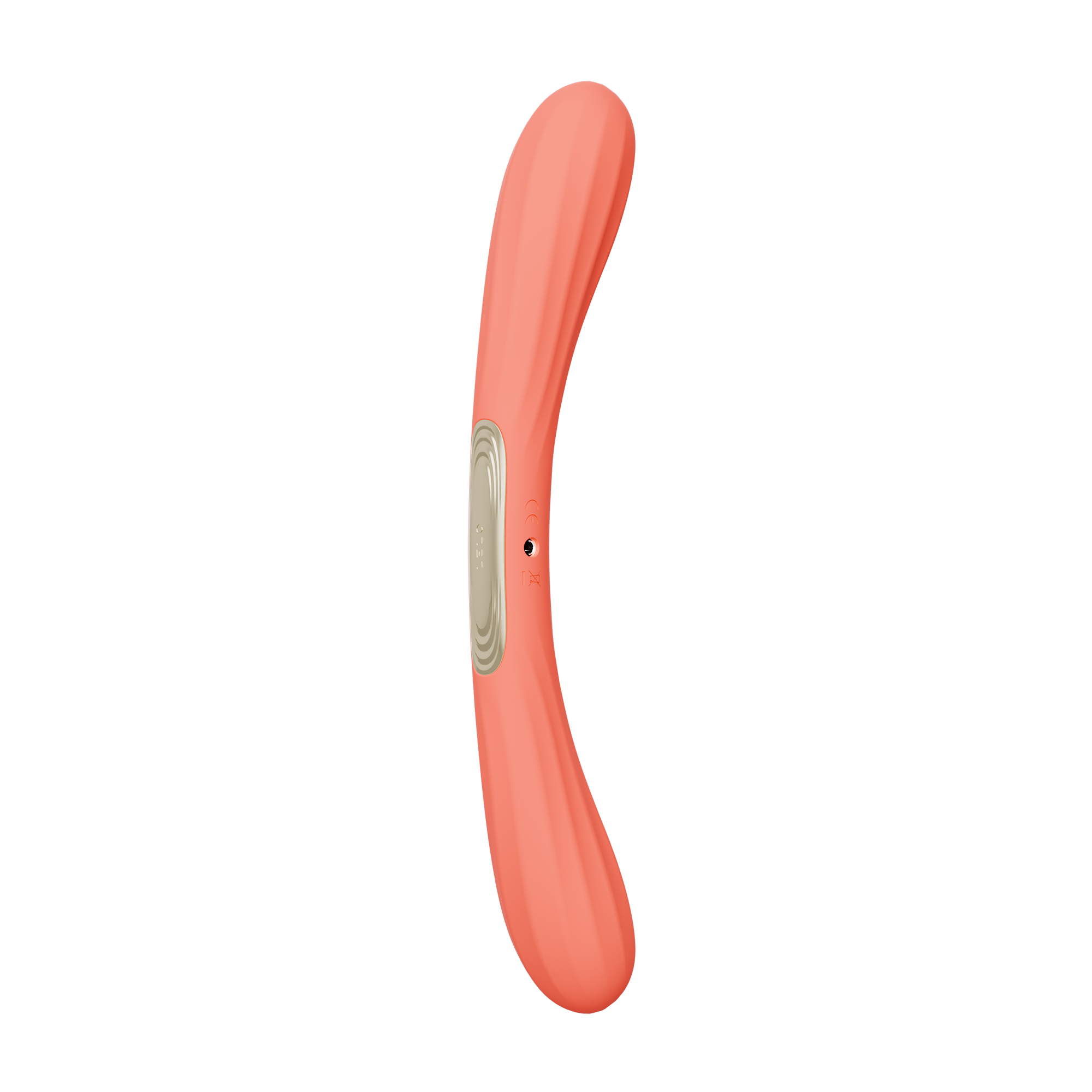 LELO – BOOMERANG™ – Doppelseitiger Vibrator – Korallenrot
