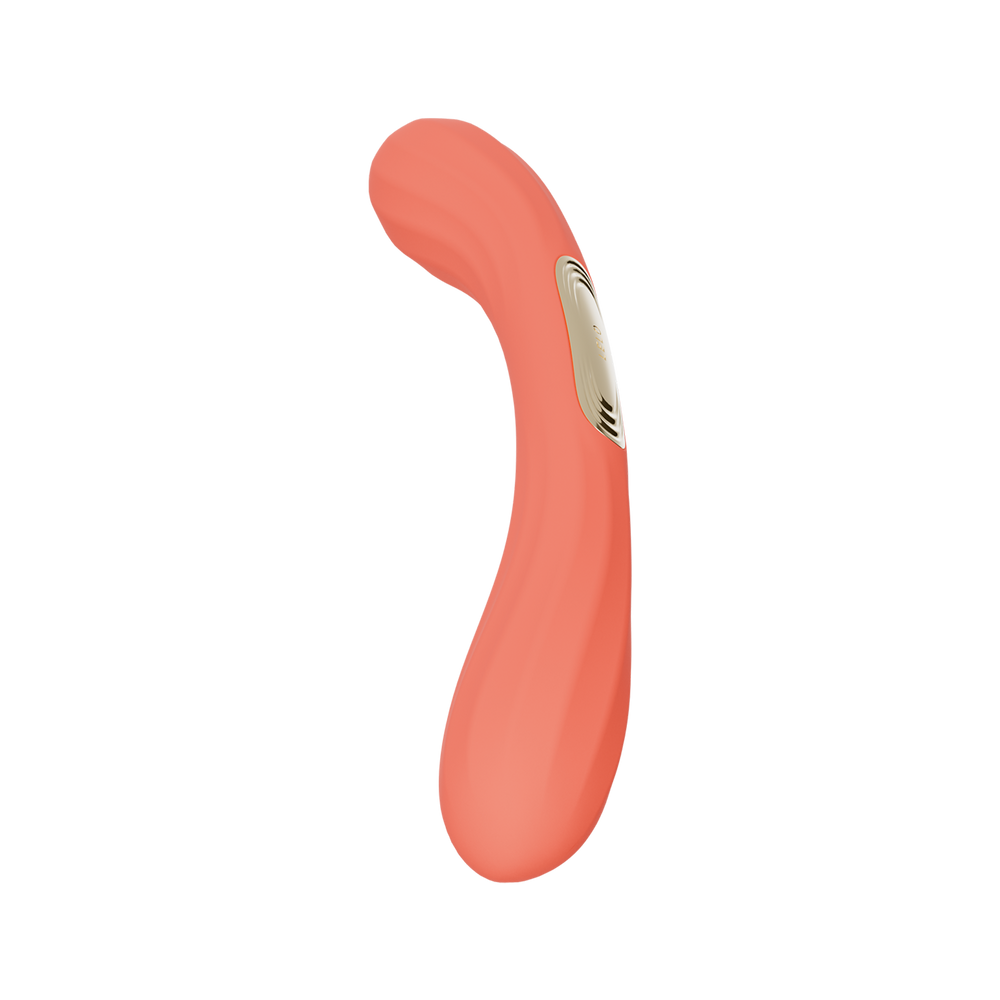 LELO – BOOMERANG™ – Doppelseitiger Vibrator – Korallenrot