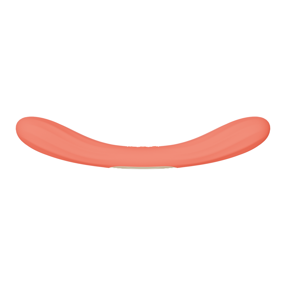 LELO – BOOMERANG™ – Doppelseitiger Vibrator – Korallenrot
