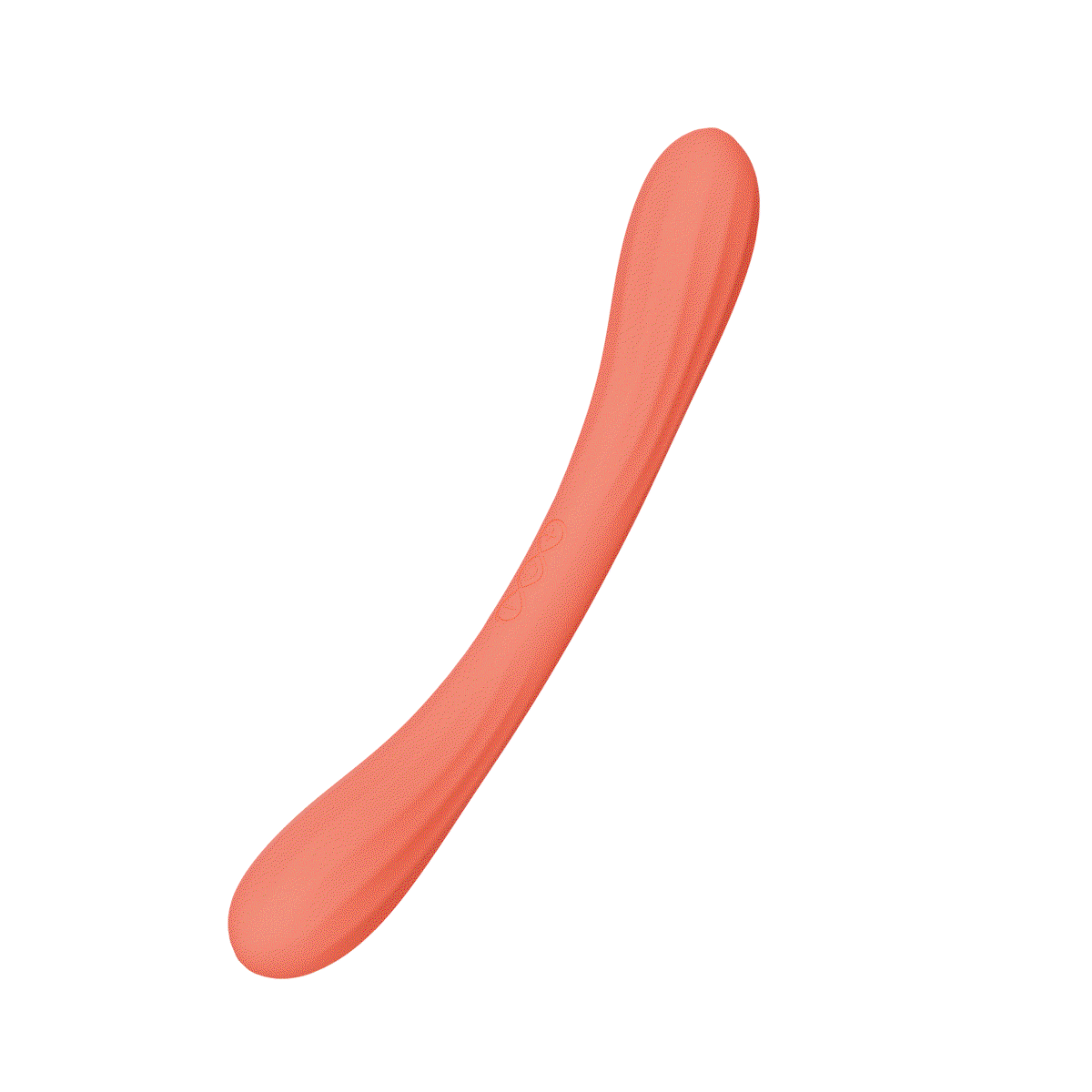 LELO – BOOMERANG™ – Doppelseitiger Vibrator – Korallenrot