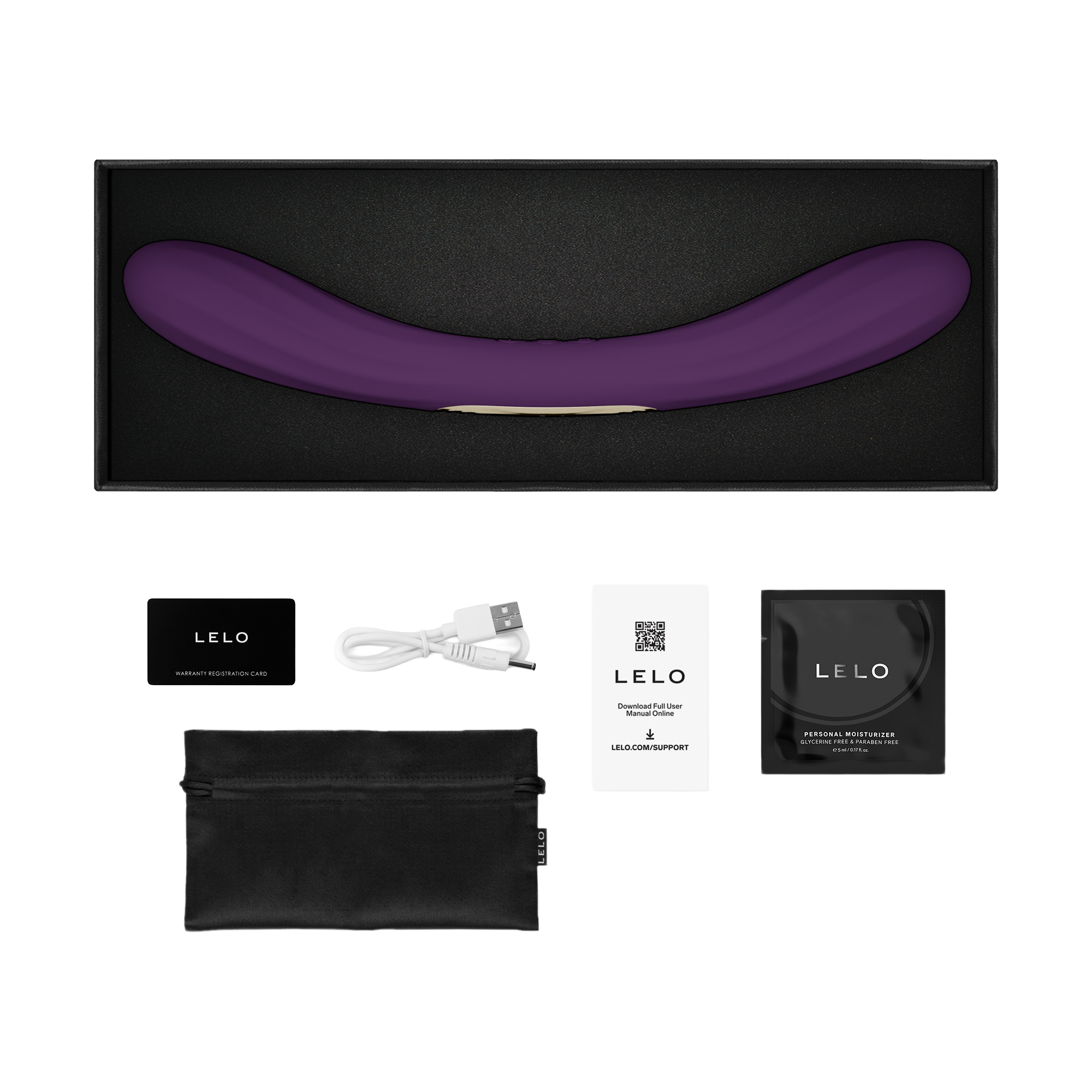 13: LELO – BOOMERANG™ – Doppelseitiger Vibrator – Lila