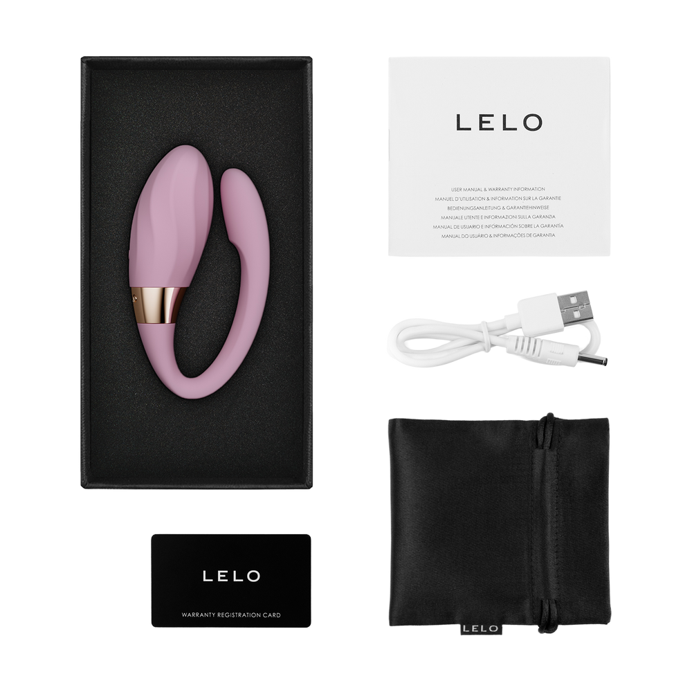 LELO – TIANI™ Twist – Massagestab für Paare mit doppelter Wirkung – Zartrosa