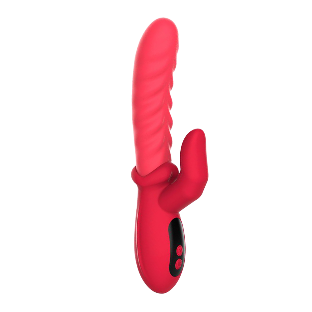 IY – Tingly – Vibrator mit Schwingfunktion und Fingeraufsatz, per App steuerbar – Rot