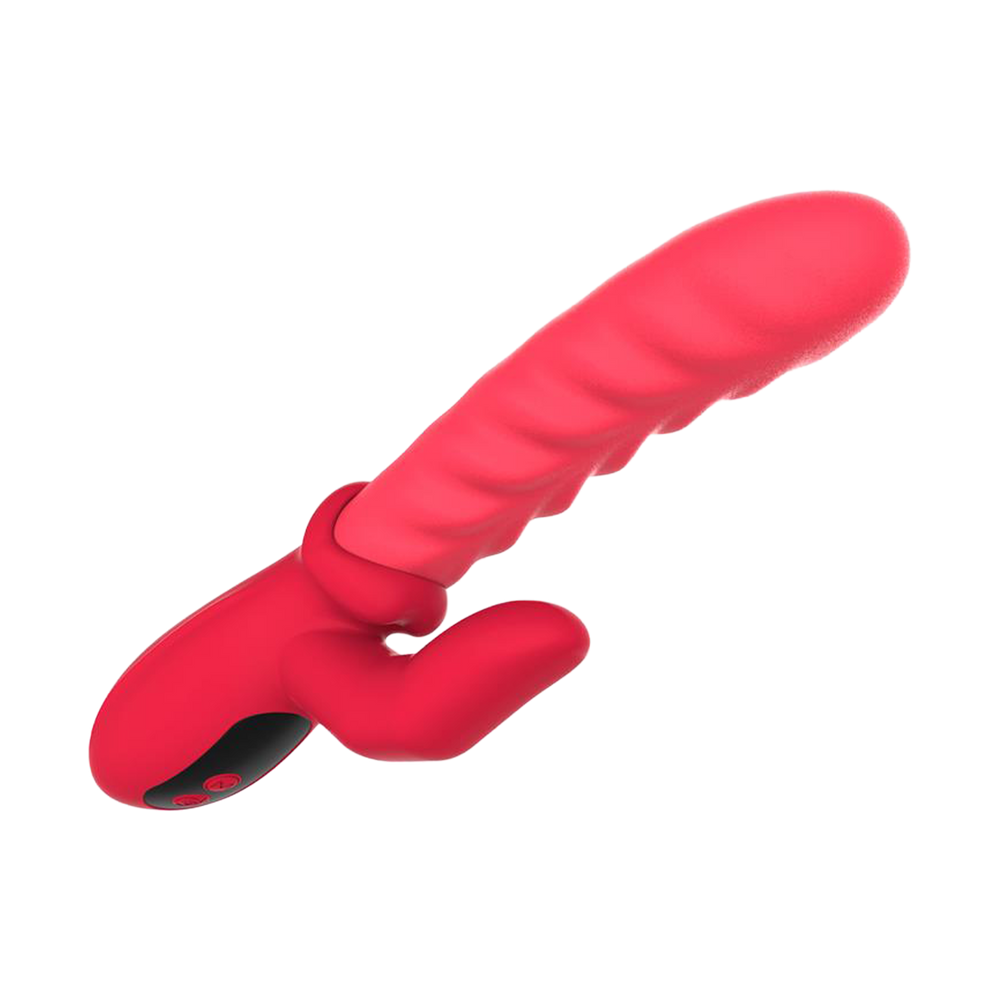 IY – Tingly – Vibrator mit Schwingfunktion und Fingeraufsatz, per App steuerbar – Rot