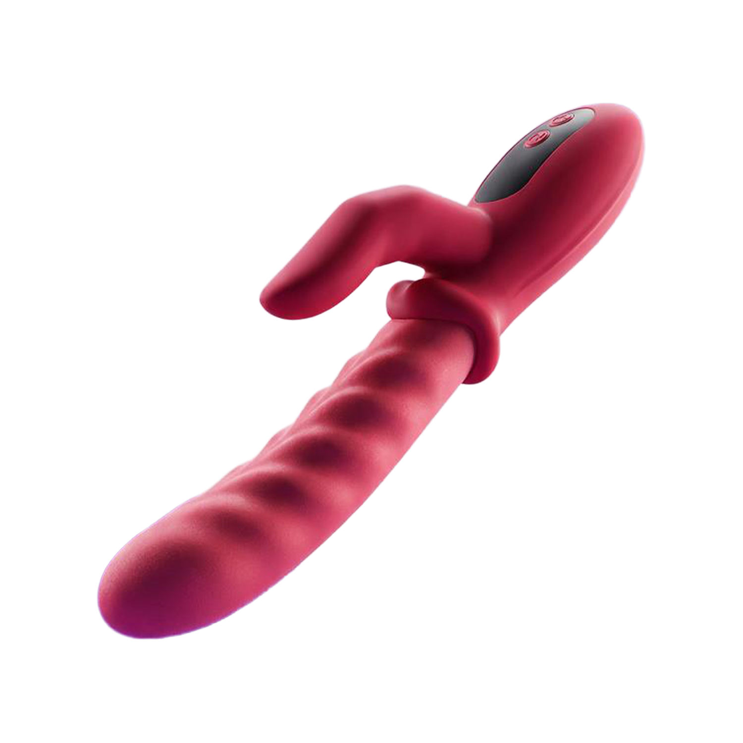 IY – Tingly – Vibrator mit Schwingfunktion und Fingeraufsatz, per App steuerbar – Rot