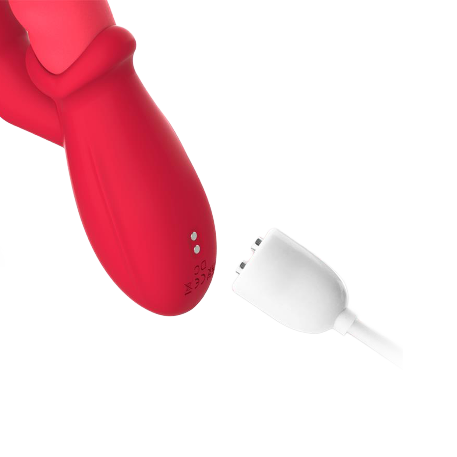 12: IY – Tingly – Vibrator mit Schwingfunktion und Fingeraufsatz, per App steuerbar – Rot