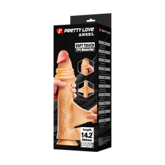 Pretty Love – Ansel – Super Huge Dildo 36 cm – Nude