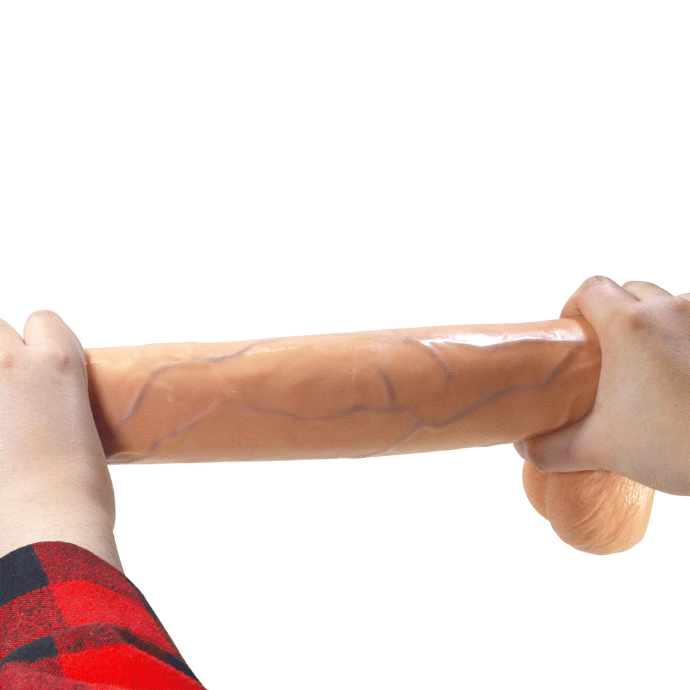 10: Pretty Love – Ansel – Super Huge Dildo 36 cm – Nude