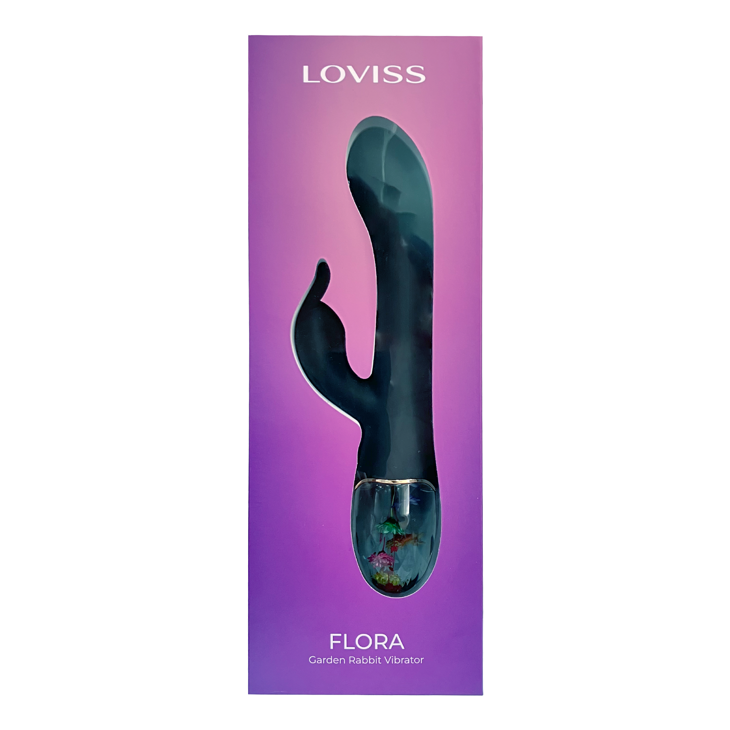 LOVISS – Flora – Garden Rabbit Vibrator – Schwarz