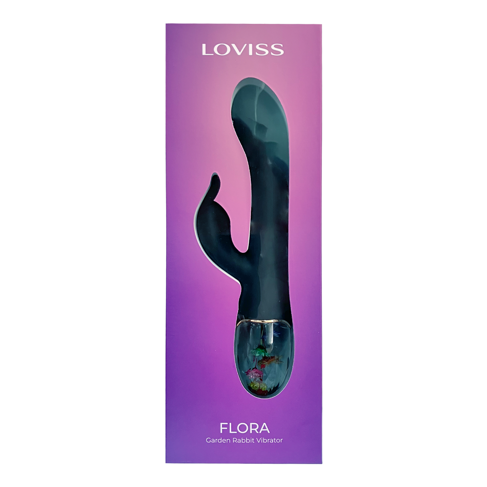 LOVISS – Flora – Garden Rabbit Vibrator – Schwarz