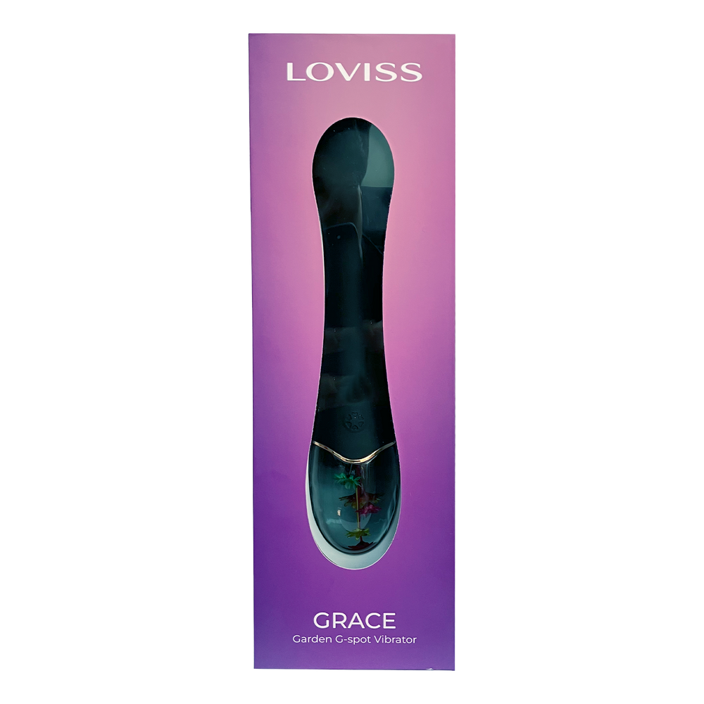 LOVISS – Grace – Garden G-Punkt-Vibrator – Schwarz
