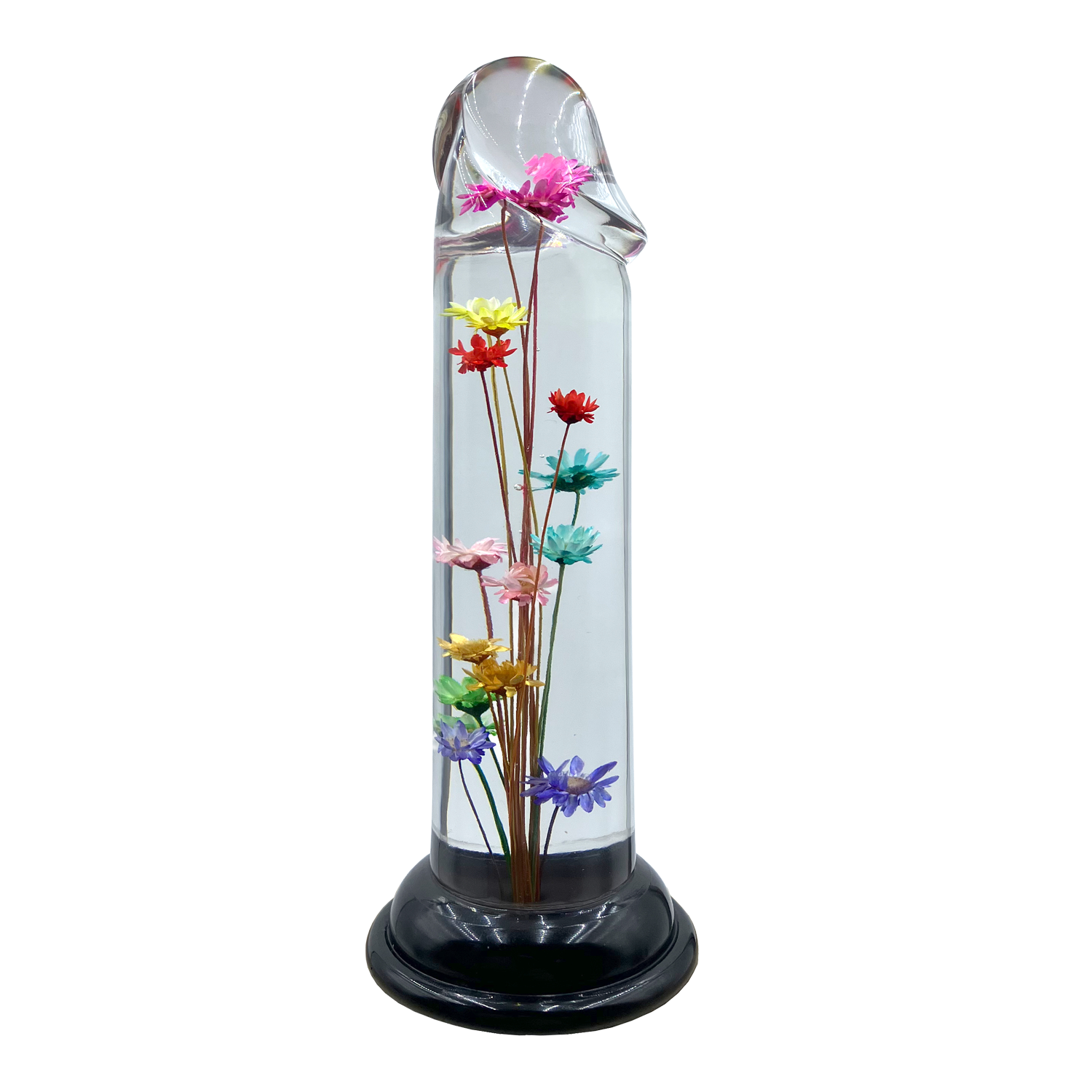 LOVISS – Helichrysum – Garden Flower Dildo Smooth – Transparent