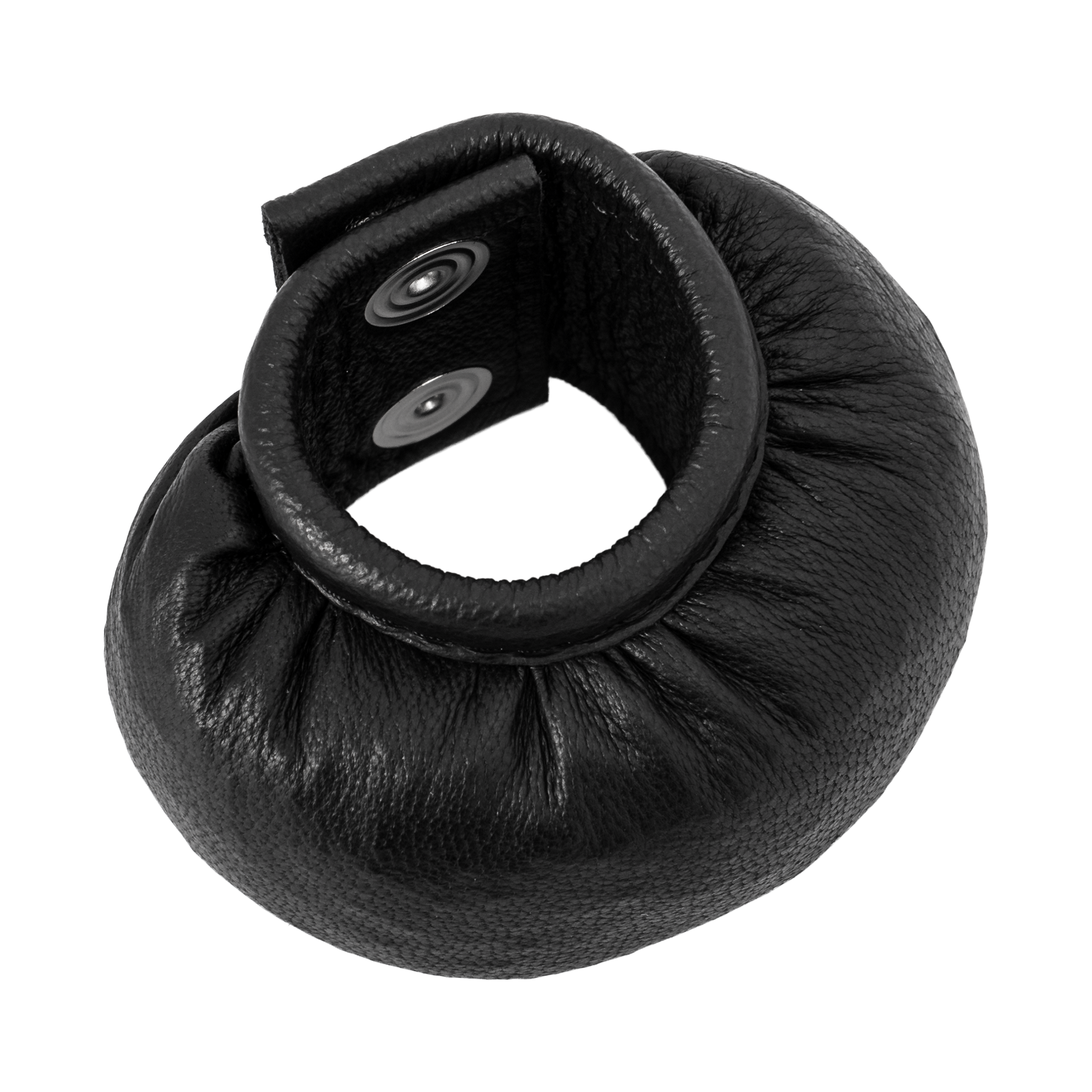 4: Rimba - Lederen Hodensackstretcher. Gewicht 650 Gram.