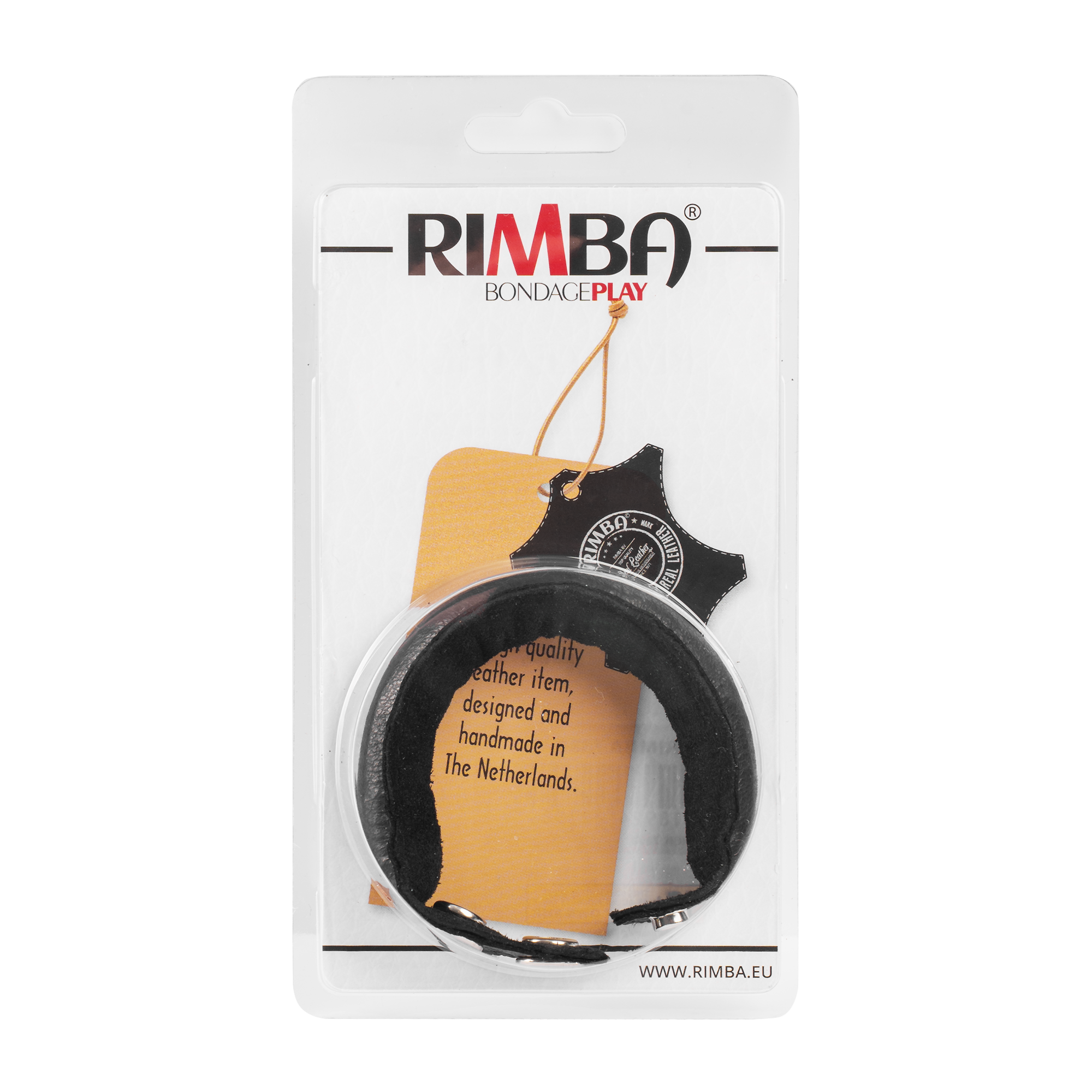 5: Rimba - Lederen Cockring. Gewicht +/-130 Gram.