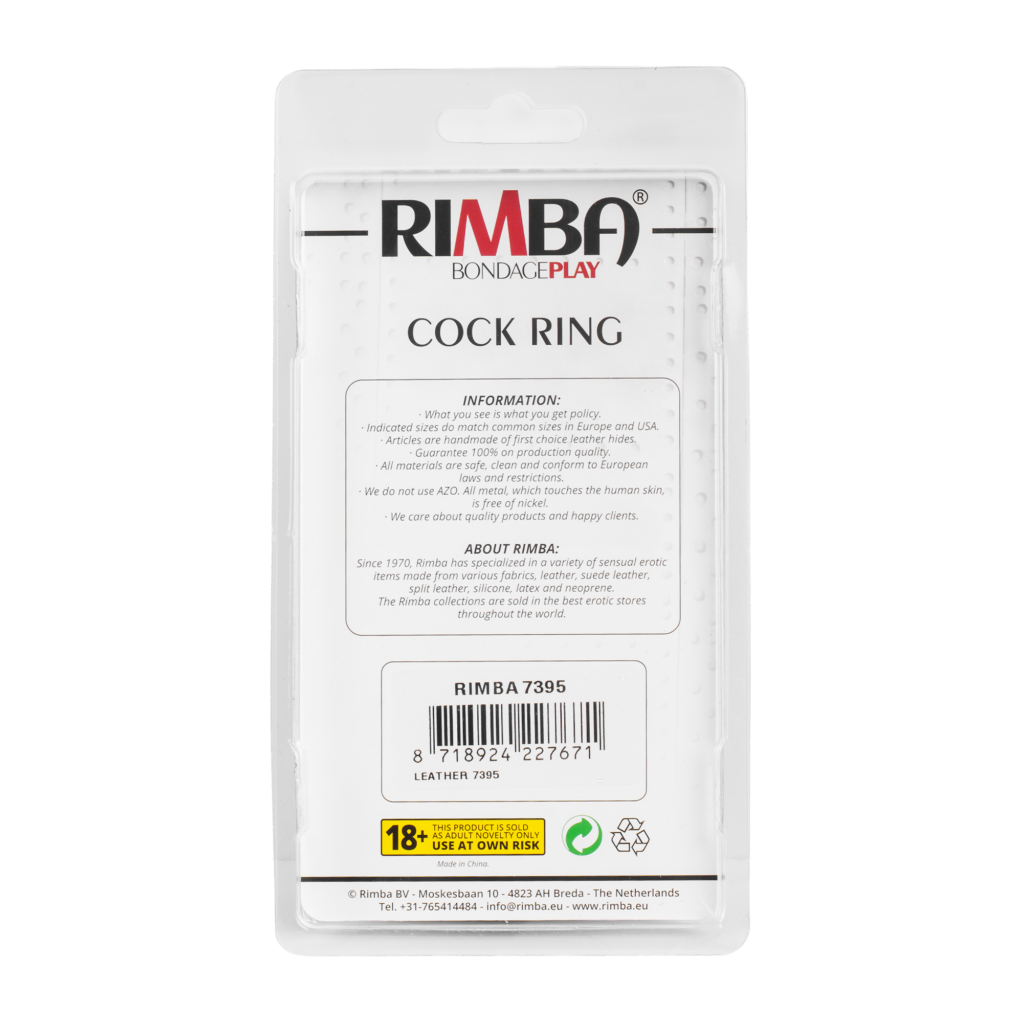 6: Rimba - Penisband mit Velcro