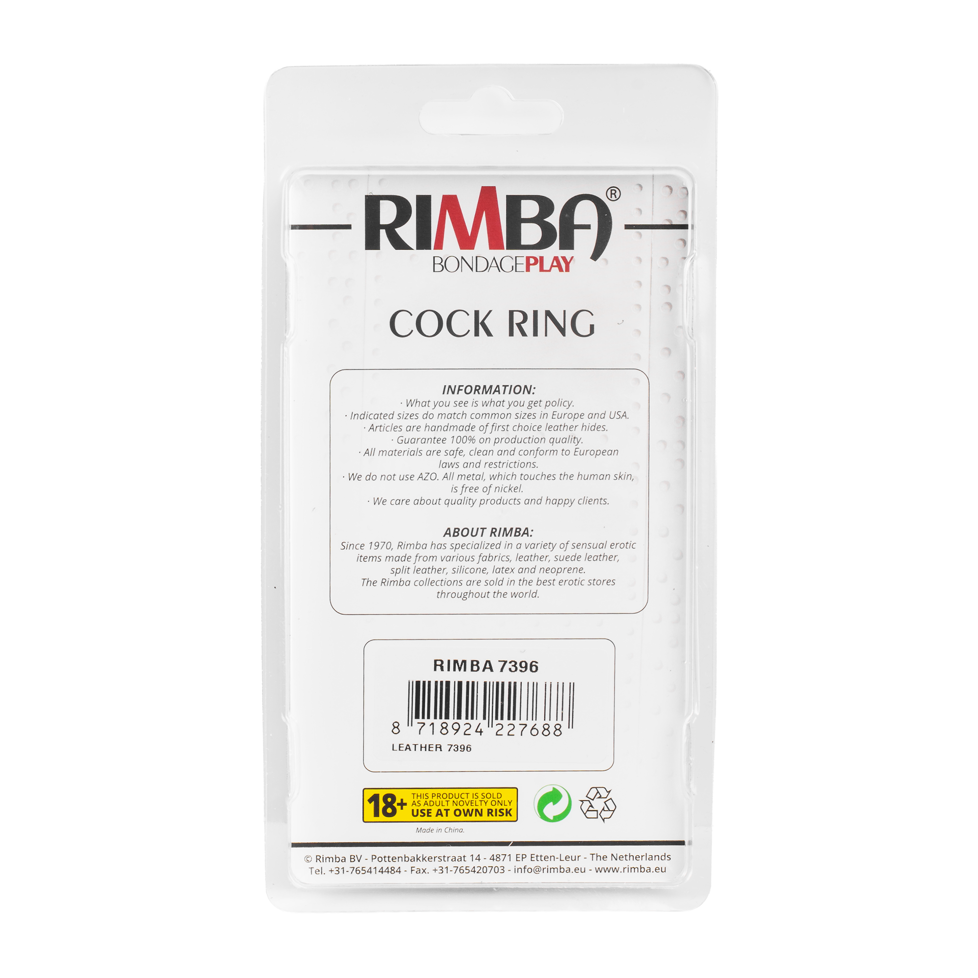 4: Rimba - Penisband mit Velcro und Schnur