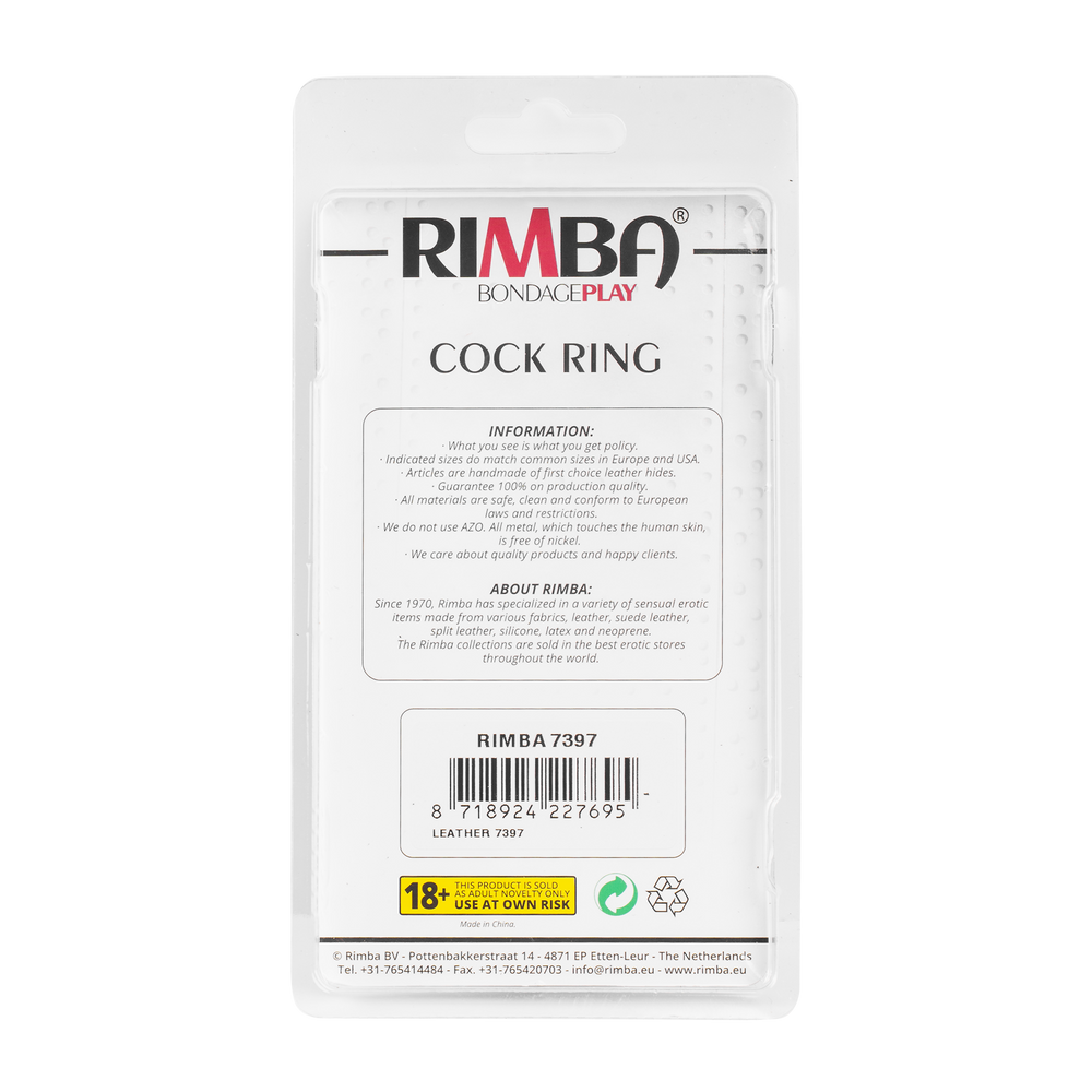 Rimba - Penisband mit Nieten in Innenseite