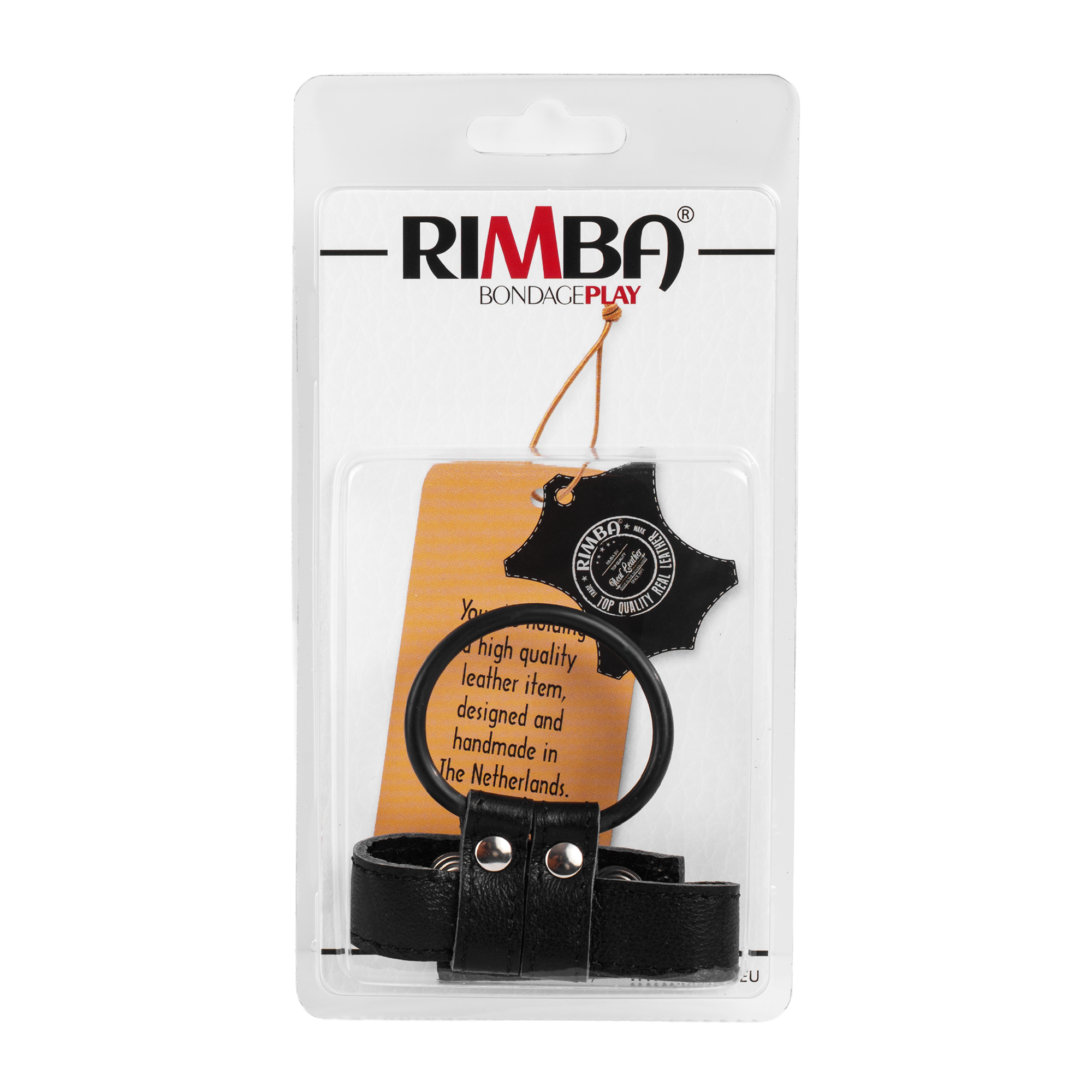 8: Rimba - Penisartikel mit Gummi Ring und Drückknöpfen