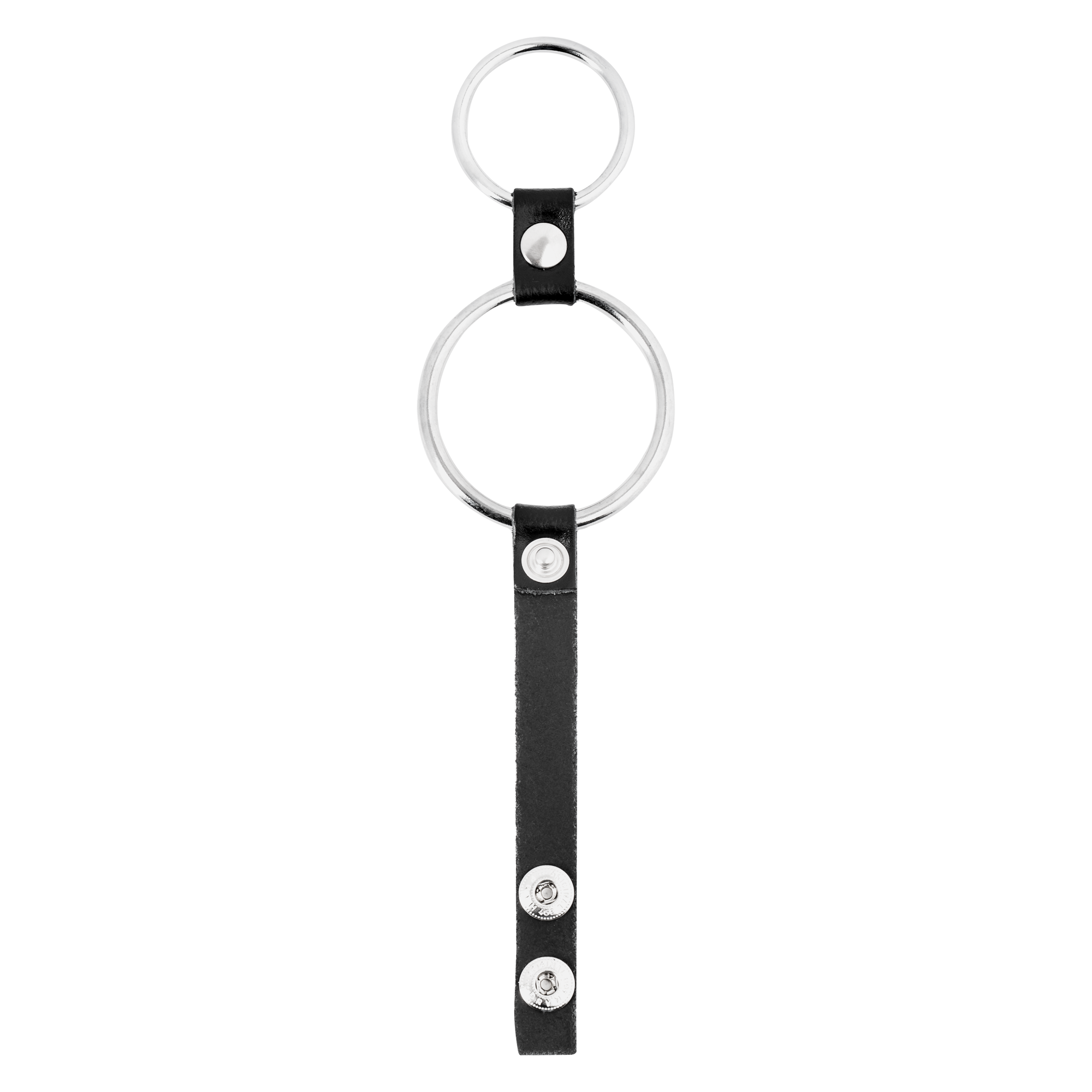 Rimba - Penisartikel mit Metal Ringen (Ø 35 + 50 mm) und Hodensackteiler