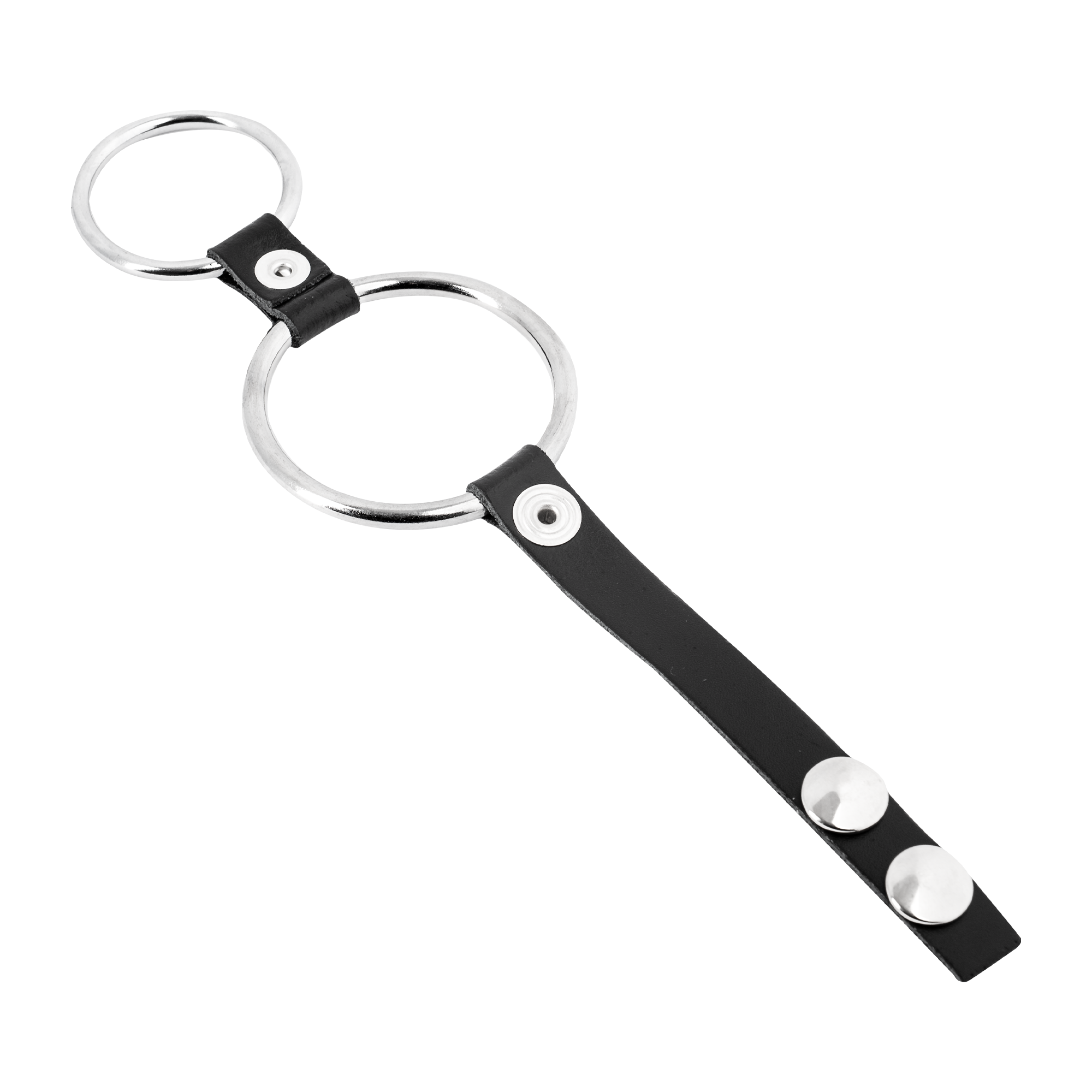 Rimba - Penisartikel mit Metal Ringen (Ø 35 + 50 mm) und Hodensackteiler