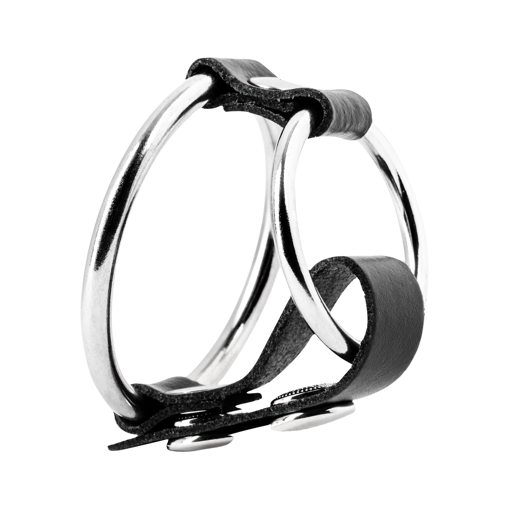 Rimba - Penisartikel mit Metal Ringen (Ø 35 + 50 mm) und Hodensackteiler