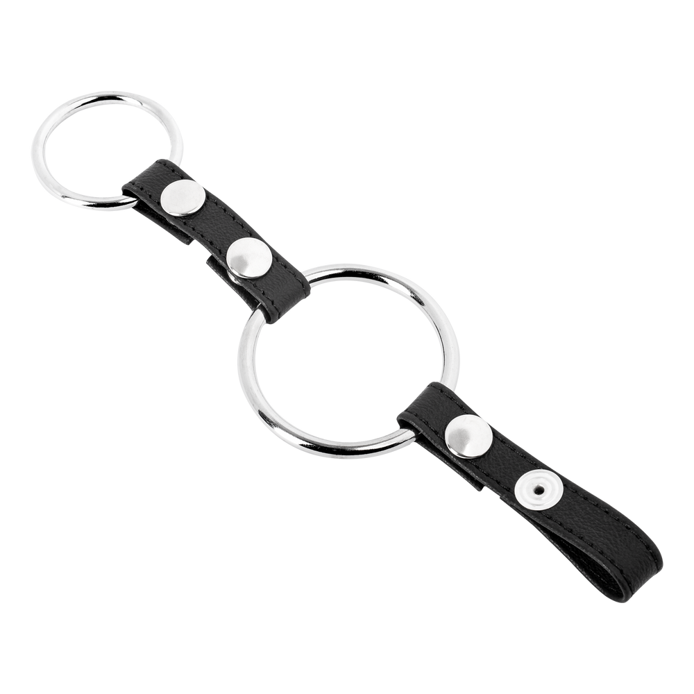 3: Rimba - Penisartikel mit Metal Ringen und Hodensackteiler