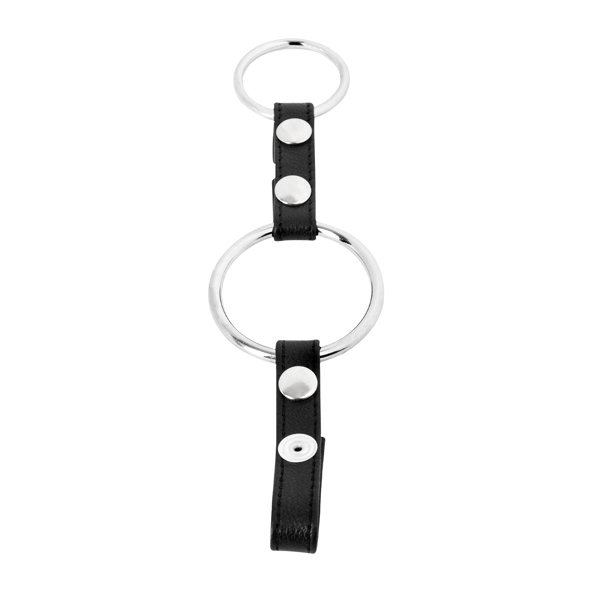 7: Rimba - Penisartikel mit Metal Ringen und Hodensackteiler