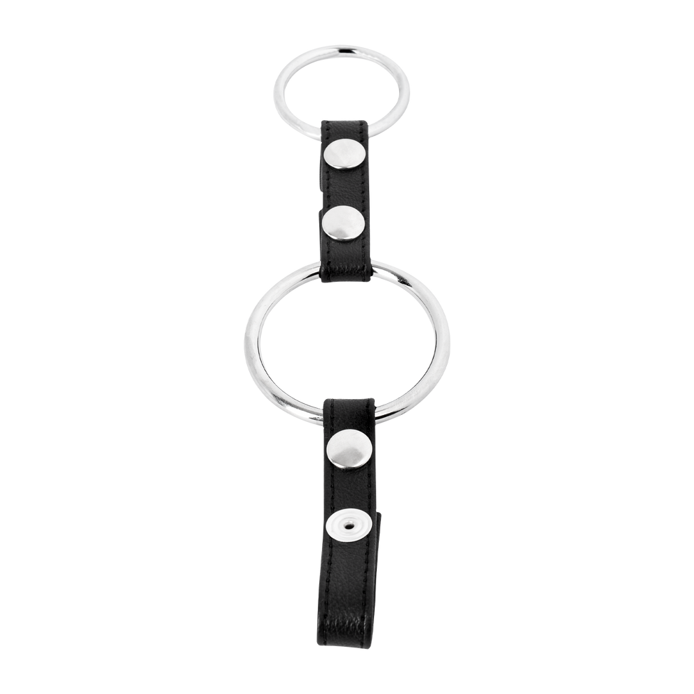 7: Rimba - Penisartikel mit Metal Ringen und Hodensackteiler