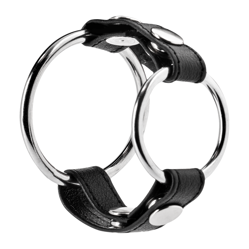 2: Rimba - Penisartikel mit Metal Ringen und Hodensackteiler