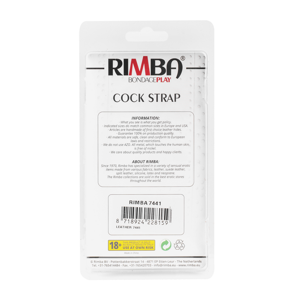 7: Rimba - Penisartikel mit Gummi Ringen