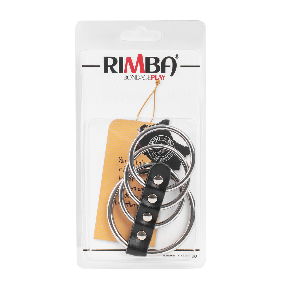 6: Rimba - Penisartikel mit metalen Ringen