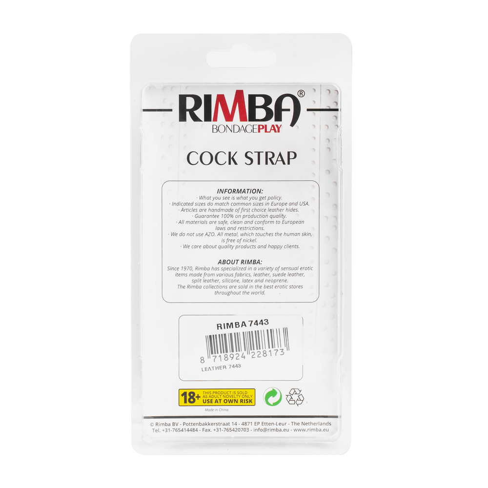 7: Rimba - Penisartikel mit Gummi Ringen