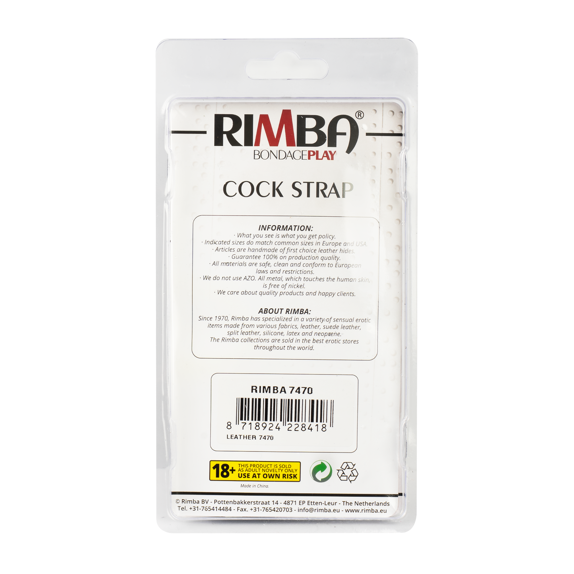 11: Rimba - Penis Zwangskorb