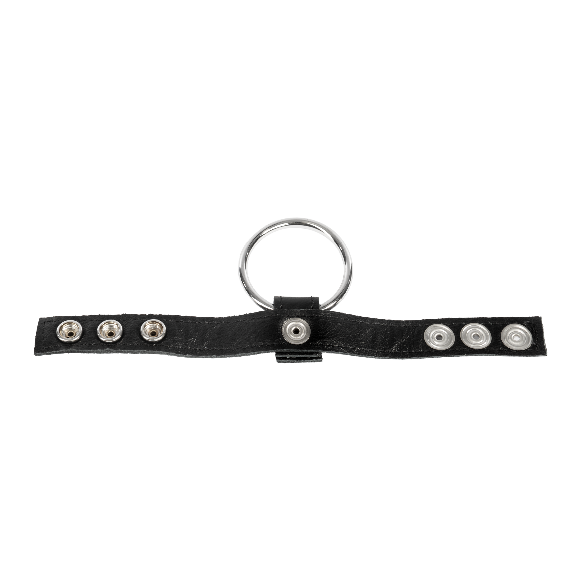 5: Rimba - Nappaleder Cockring mit auswechselbaren Metalring von 40 mm