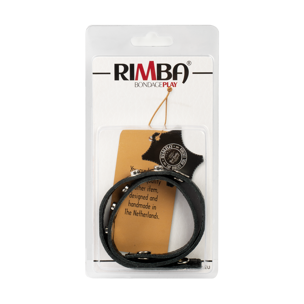 5: Rimba - Luxuriöser Penisriemen mit Drückknöpfen