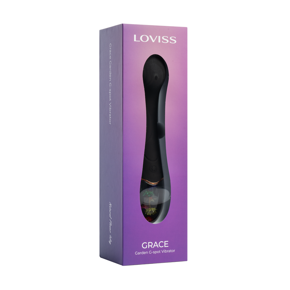 LOVISS – Grace – Garden G-Punkt-Vibrator – Schwarz