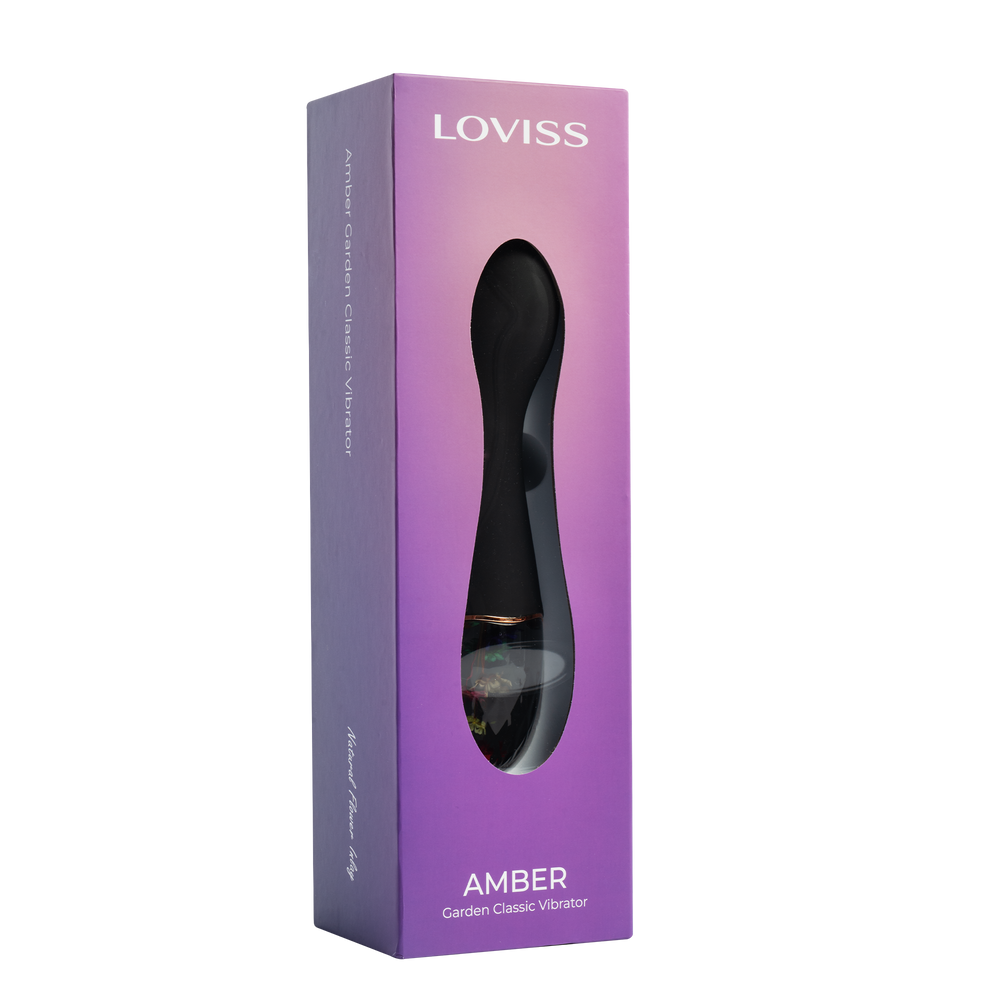 LOVISS – Amber – Garden Classic Vibrator – Schwarz
