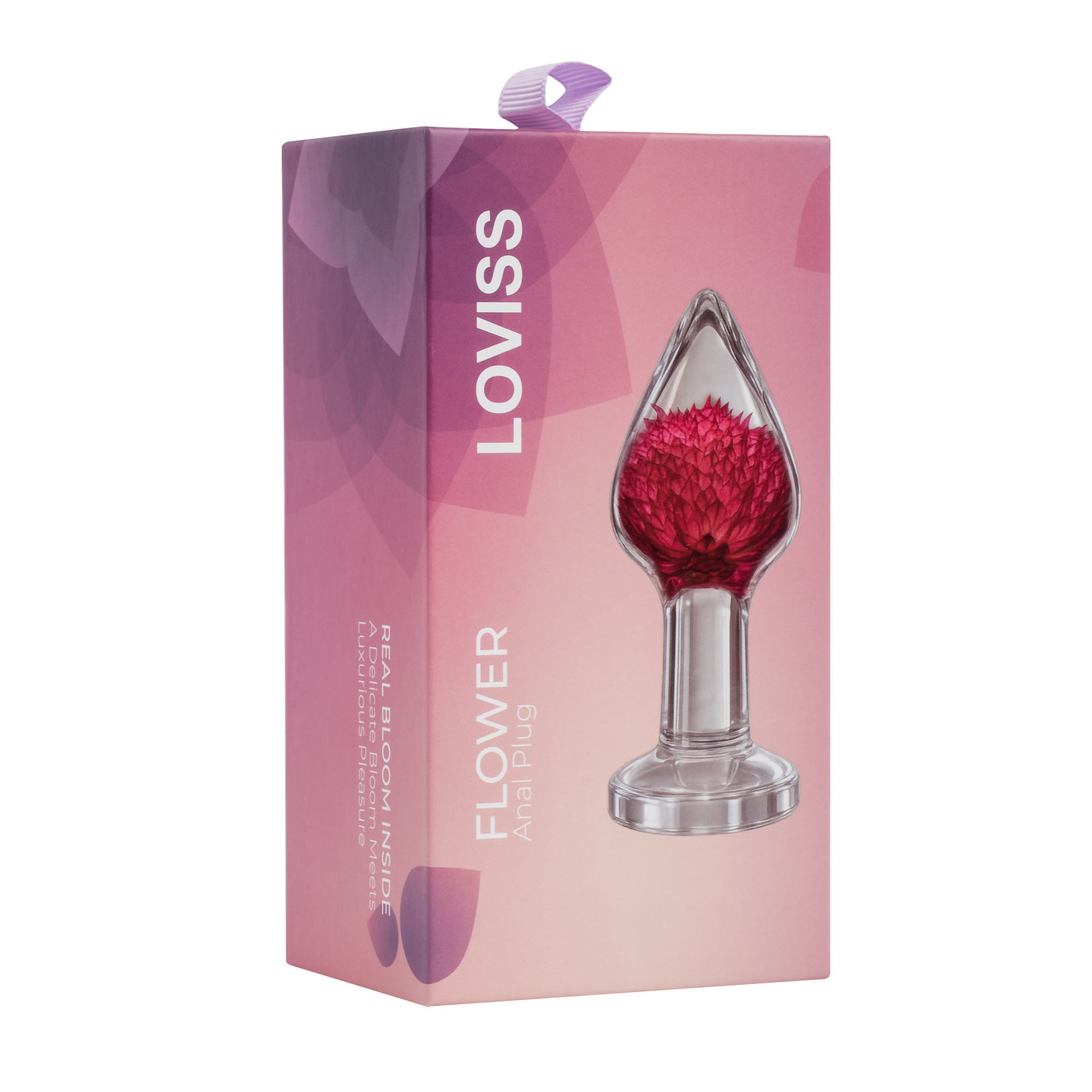 LOVISS – Gomphrena Globosa – Gartenblumen-Analplug – Transparent
