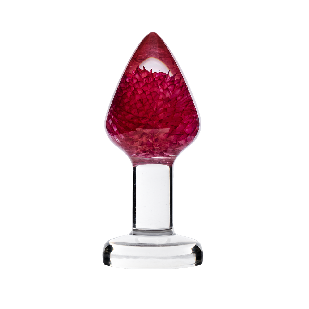 LOVISS – Gomphrena Globosa – Gartenblumen-Analplug – Transparent