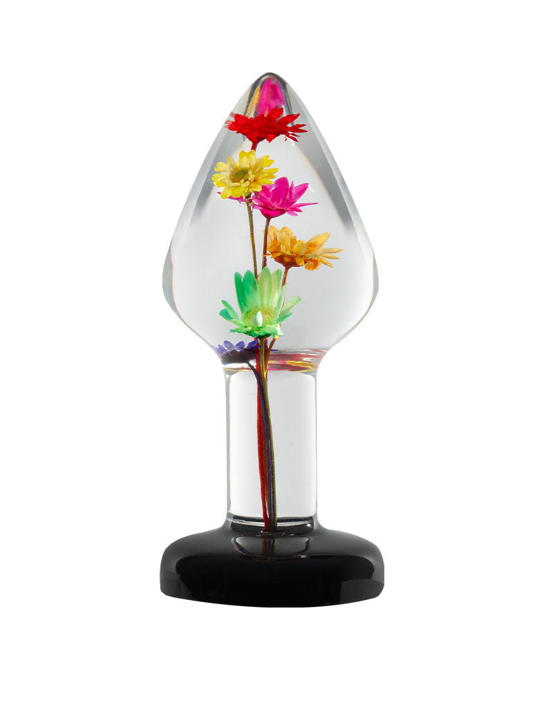 LOVISS – Helichrysum – Gartenblumen-Analplug – Transparent