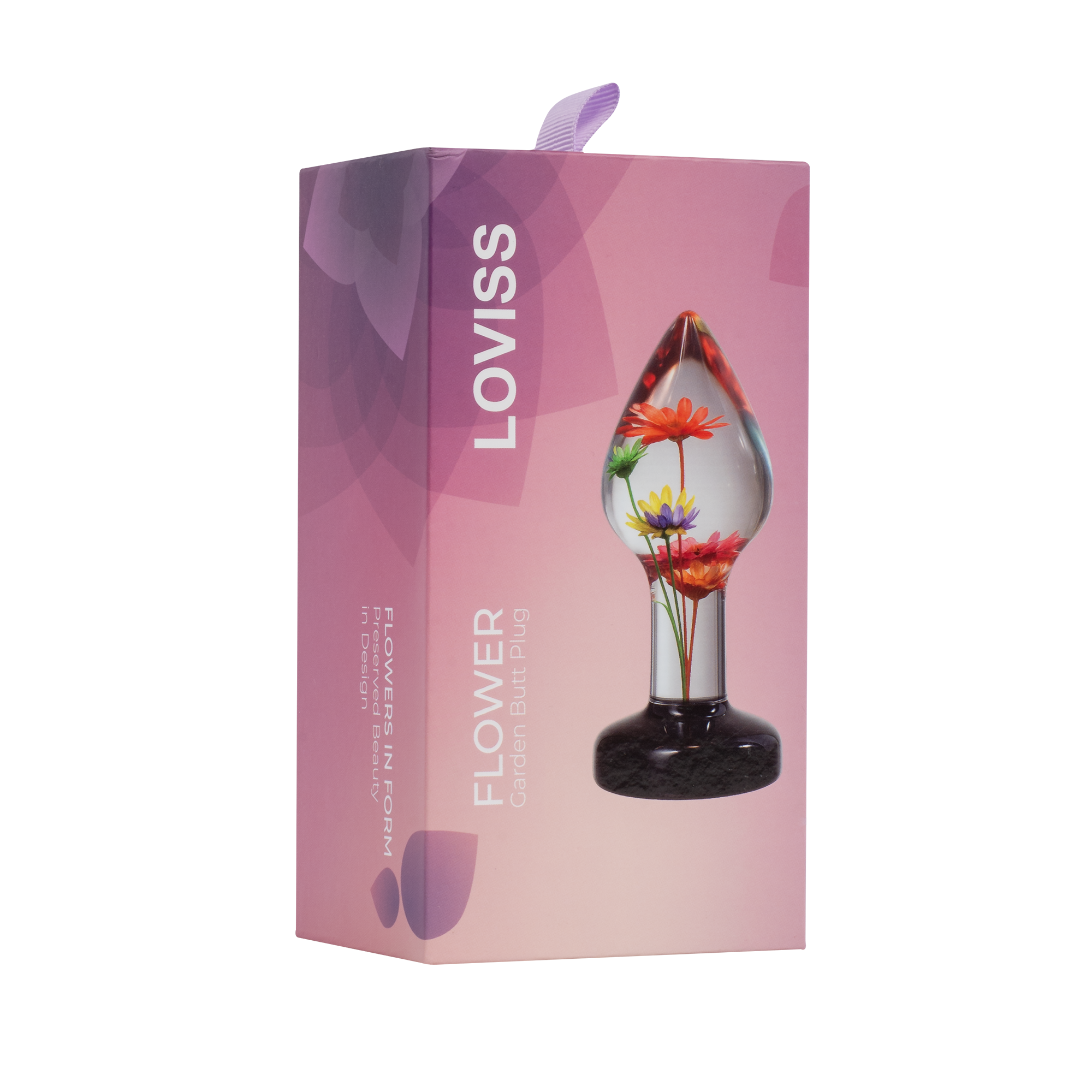 LOVISS – Helichrysum – Gartenblumen-Analplug – Transparent