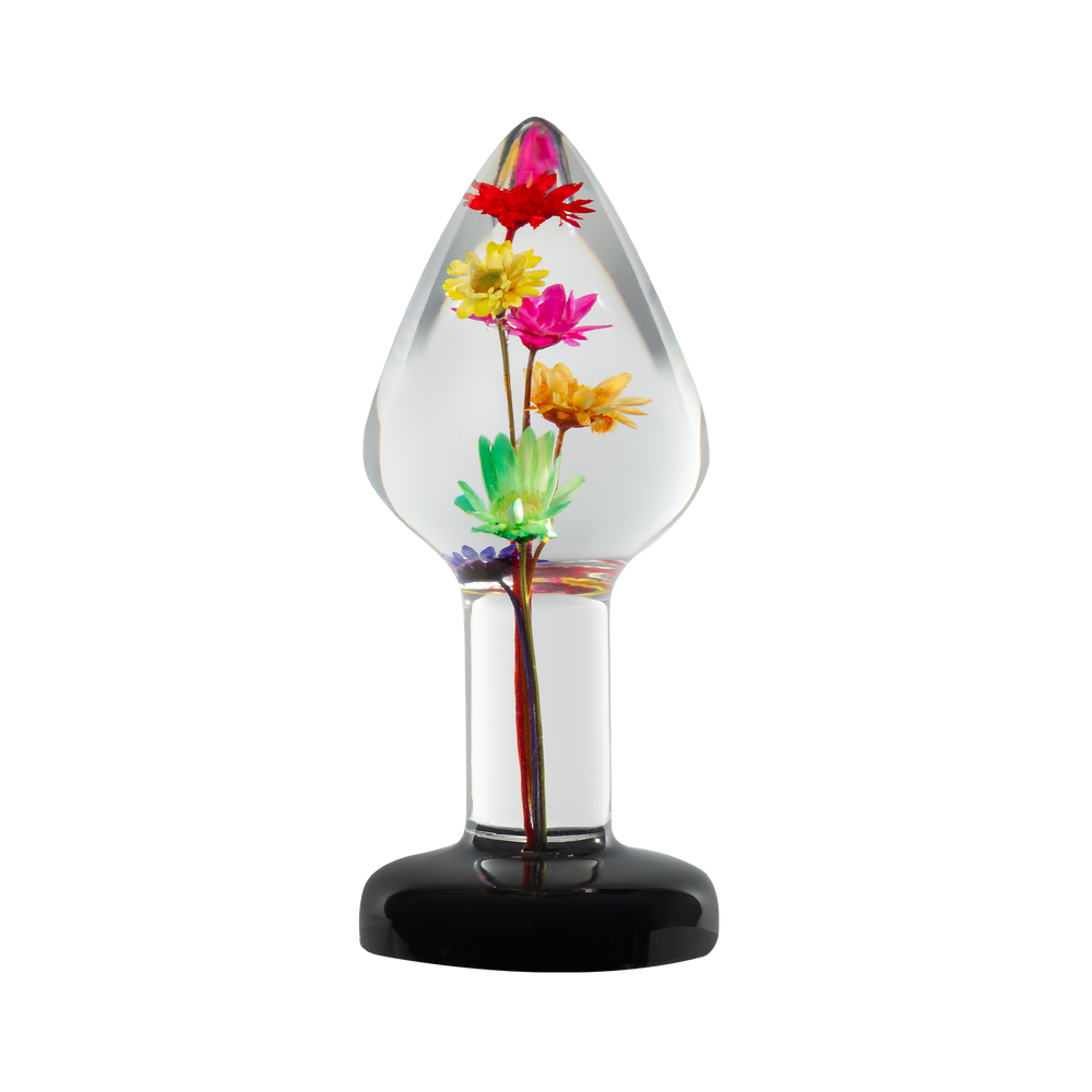LOVISS – Helichrysum – Gartenblumen-Analplug – Transparent