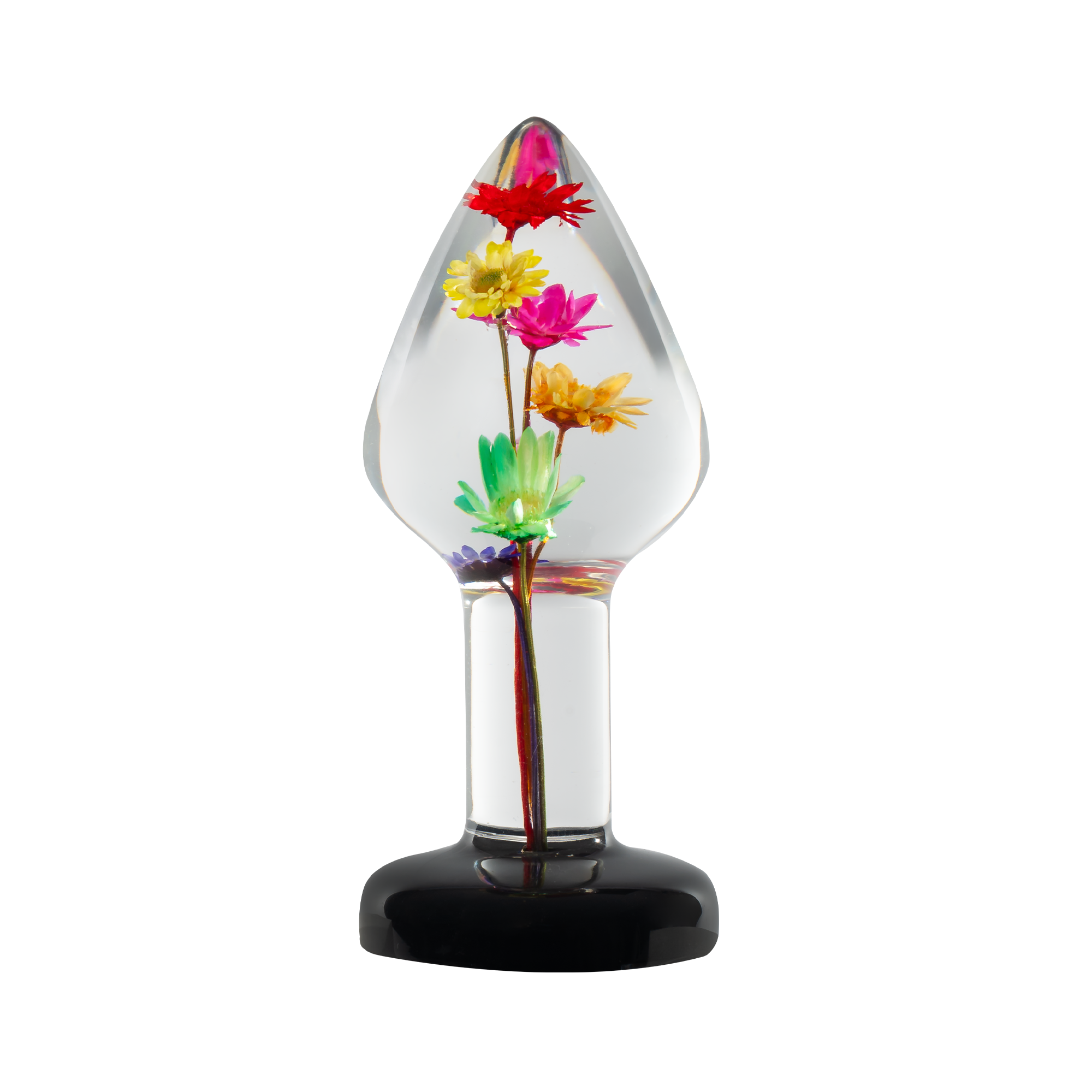 LOVISS – Helichrysum – Gartenblumen-Analplug – Transparent