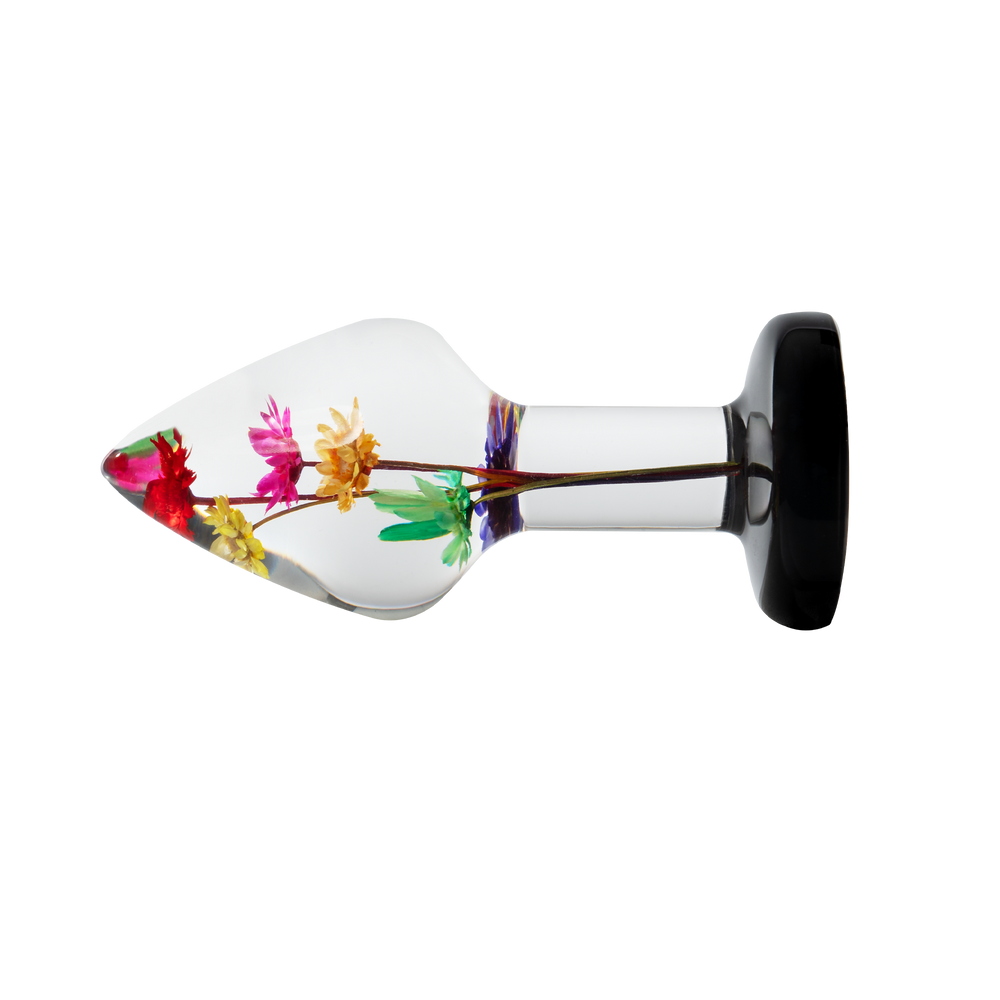 LOVISS – Helichrysum – Gartenblumen-Analplug – Transparent