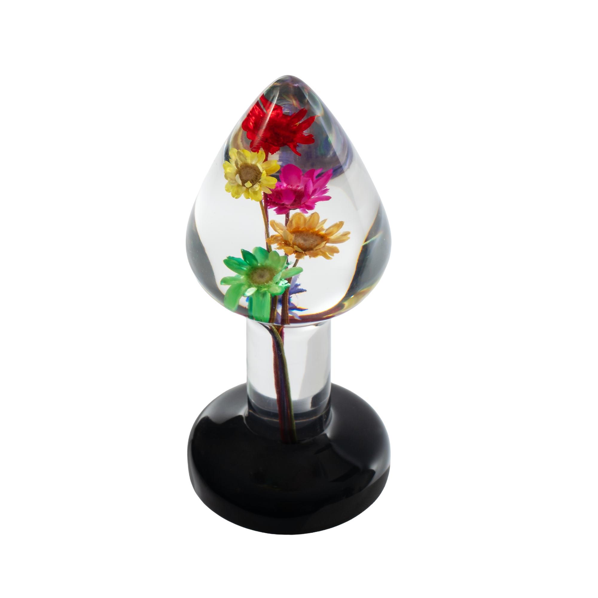LOVISS – Helichrysum – Gartenblumen-Analplug – Transparent