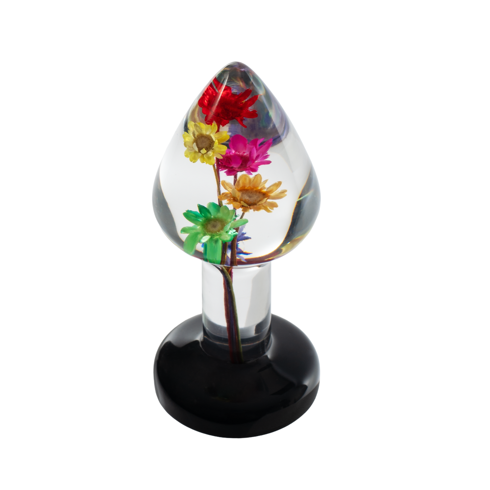 LOVISS – Helichrysum – Gartenblumen-Analplug – Transparent
