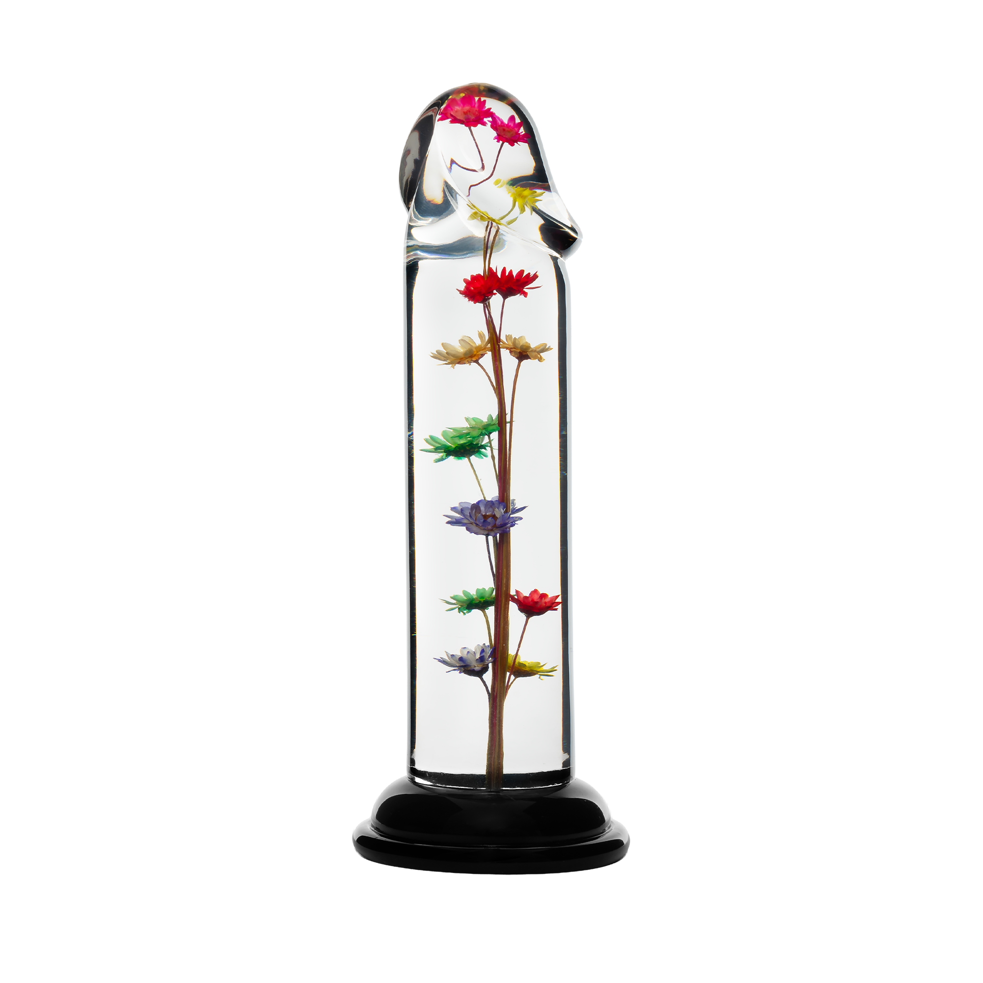 LOVISS – Helichrysum – Garden Flower Dildo Smooth – Transparent