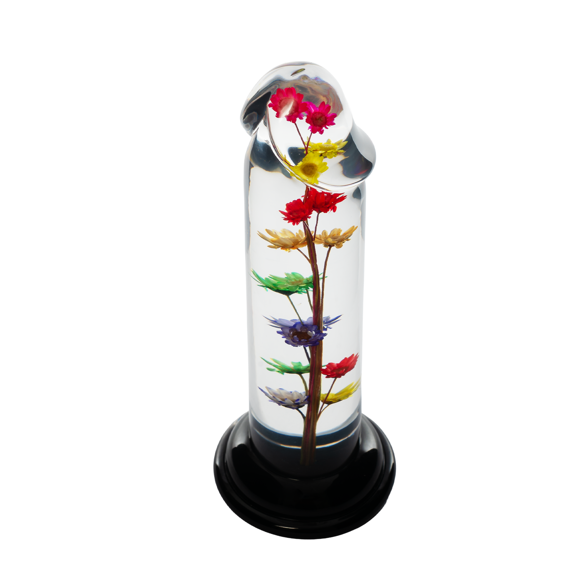 LOVISS – Helichrysum – Garden Flower Dildo Smooth – Transparent